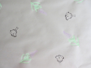 Adorable DIY Spring Wrapping Paper