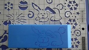 Foam Bunny Stamp