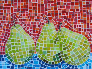 Paint Chip Mosaic