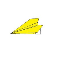 paper airplane fold 7