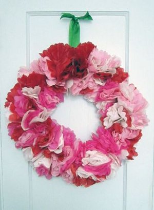 Peony Wreath