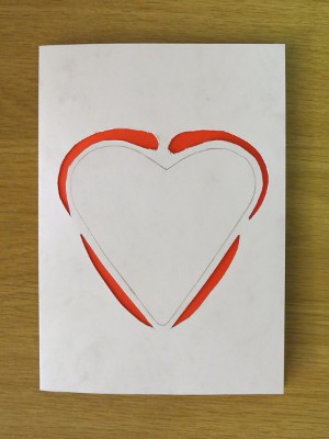 Valentine's Day Angel Card