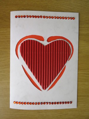 Valentine's Day Angel Card