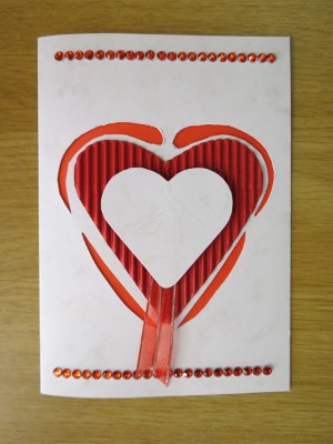 Valentine's Day Angel Card