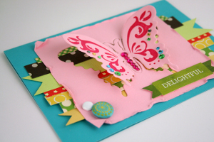 butterfly card