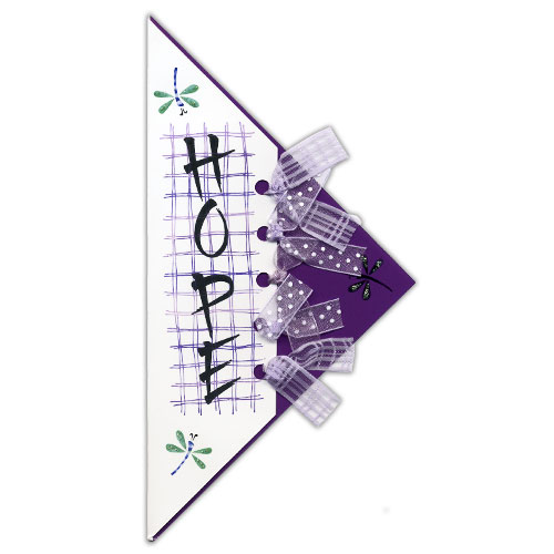 Hope Vertical Triangle Card