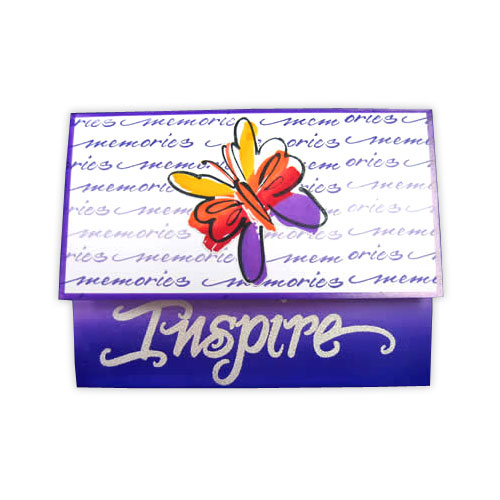 Butterfly Inspire Stamp Card