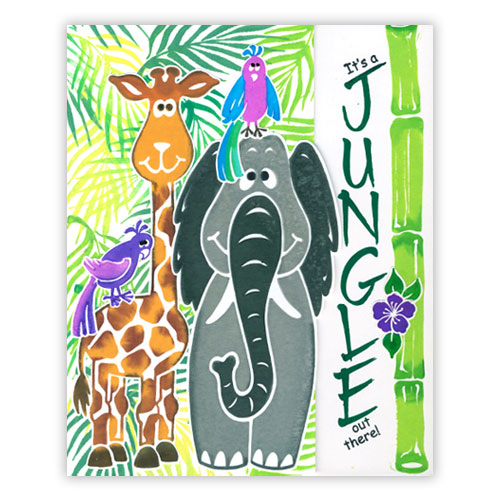 Playful Jungle Card 1