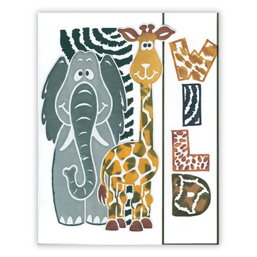 Playful Jungle Card 2