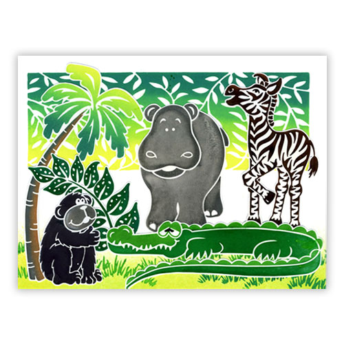 Playful Jungle Card 3
