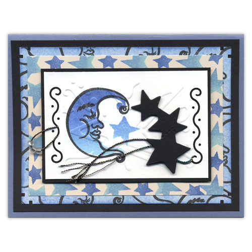 Moon Stamp Card
