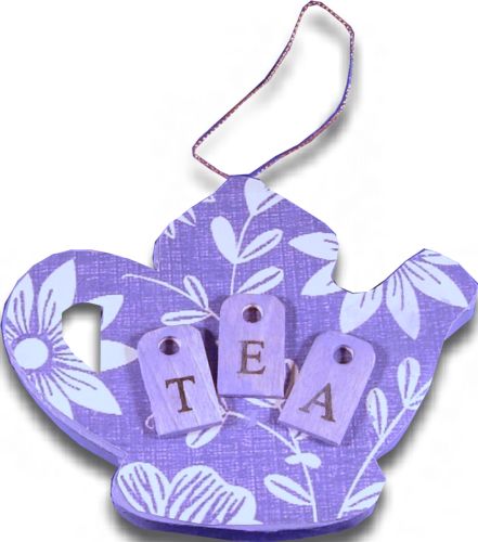 Tea Party Paper Ornament