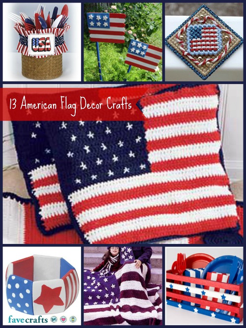13 American Flag Decor Crafts
