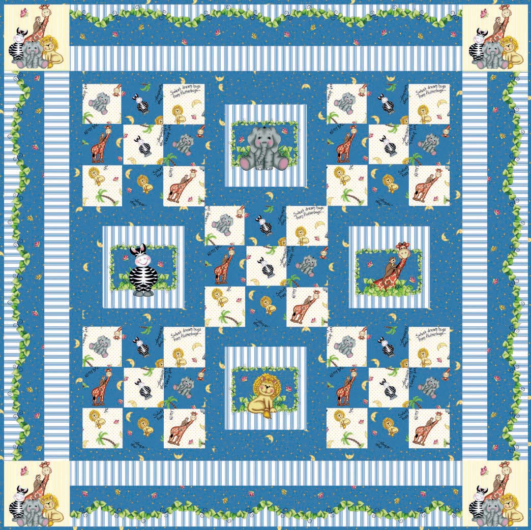 Animal Nursery Quilt