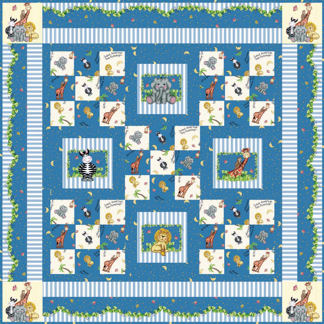 Animal Nursery Quilt