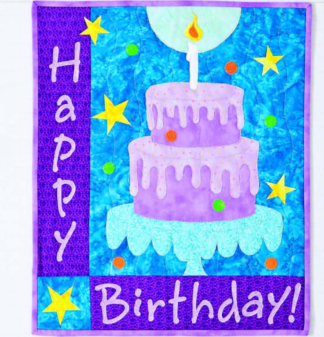 Happy Birthday Cake Quilt