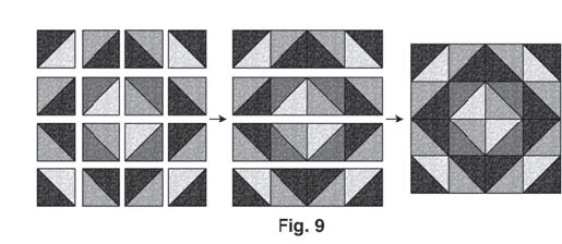 Honeysuckle Quilt Figure 9