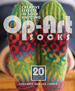 Creative Effects in Sock Knitting Op Art Socks