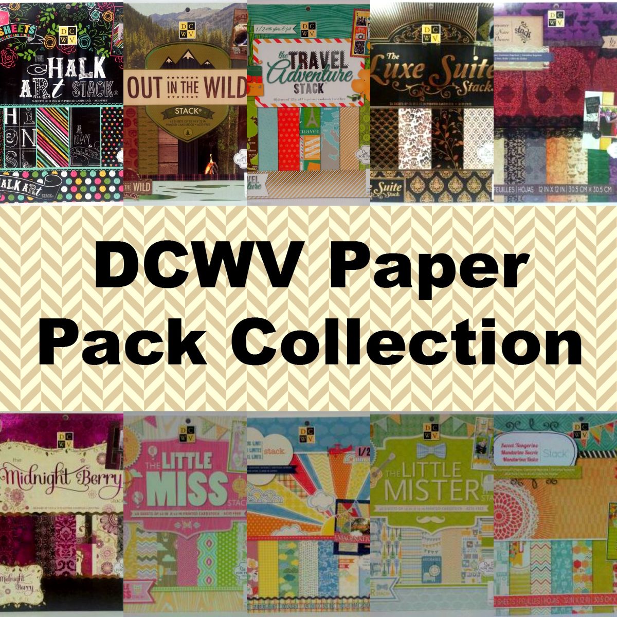 DCWV Paper Pack Collection