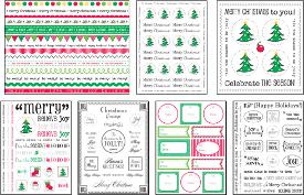 christmas stickers