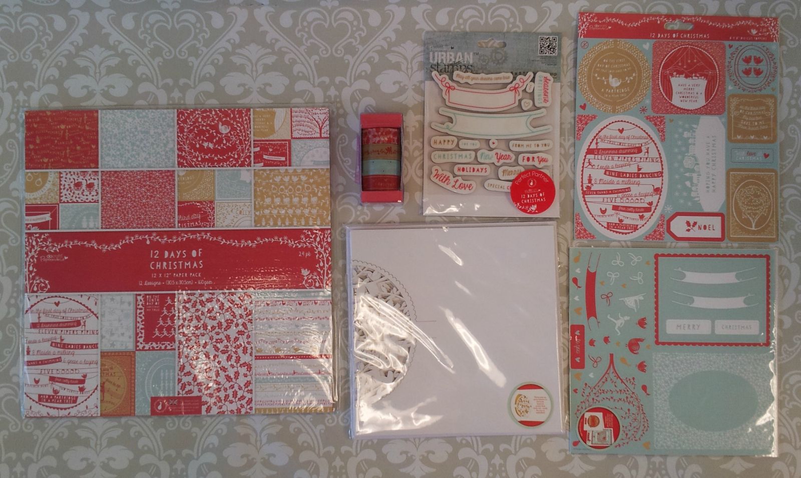 12 Days of Christmas Paper Pack