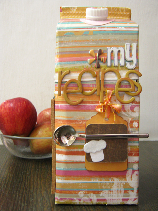 Altered Art Milk Carton