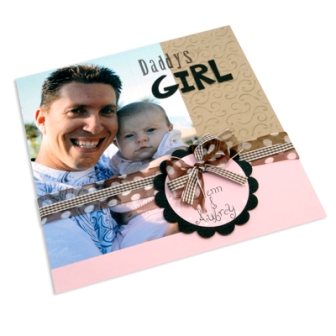 Daddy's Girl Scrapbook Page