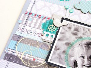 Love This Moment Scrapbook Layout