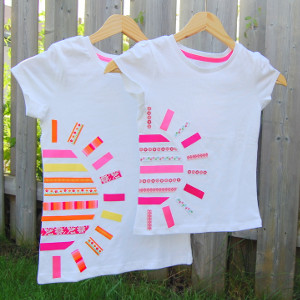 Summer DIY Sunshine T Shirt FaveCrafts