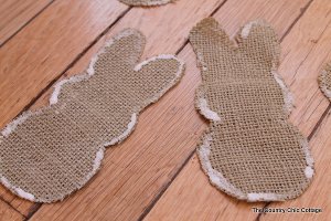 country bunny garland