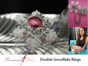 snowflake rings