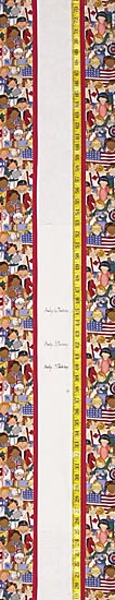 Children's Fabric Growth Chart