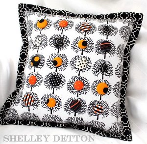 Cute as a Button Tree Pillow