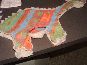 Fleece Dinosaur