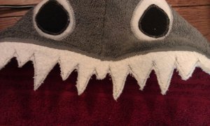 Hooded Shark Towel