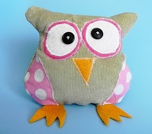 Kooky Stuffed Owl