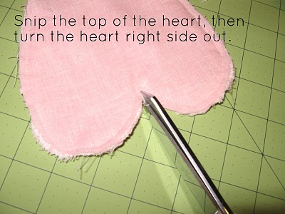 Snipping Top of Heart