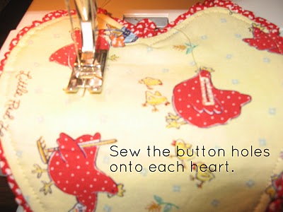 Sewing Button Holes