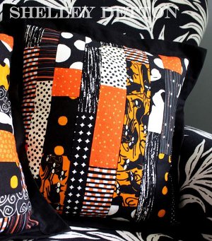 Scraptastic Fabric Pillow