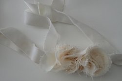 White and Cream Ruffle Dress-9