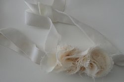 White and Cream Ruffle Dress-9