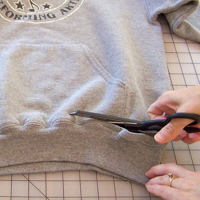 Sweatshirt tote bag hotsell