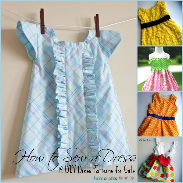 How to Sew a Dress: 19 DIY Dress Patterns for Girls