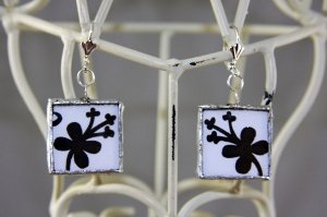 Soldered Glass Earrings