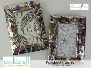 Splatter Nail Polish Frames