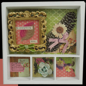 Sweet and Sentimental Shadow Box