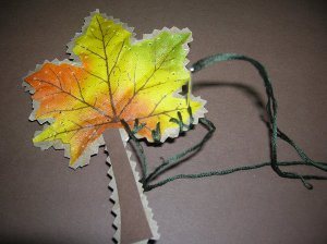 silk leaf ornaments