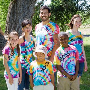 Twisted Tie Dye Tee