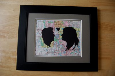 Custom Couple Silhouette