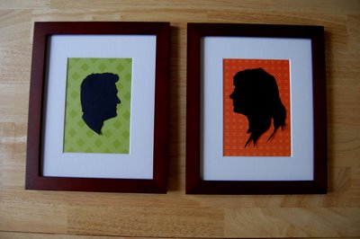 Custom Couple Silhouette- Frame 2